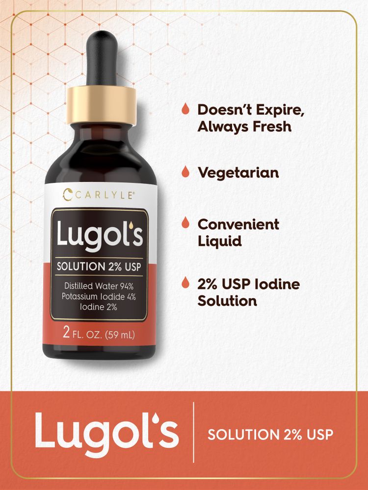 Lugol Iodio | Gocce Liquide da 2oz