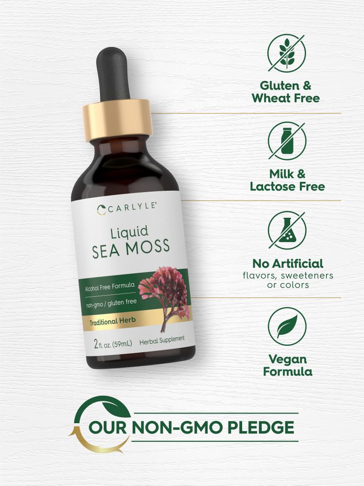 Sea Moss Liquid Drops | 2 Fl Oz
