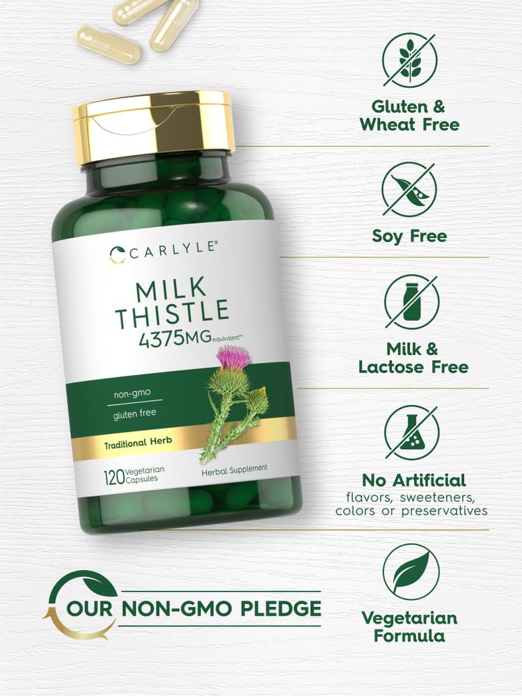 Milk Thistle 4375mg | 120 Capsules