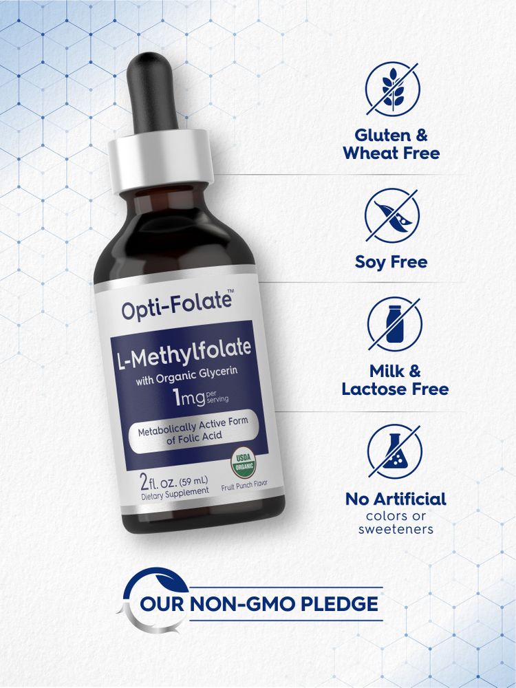 L-Methylfolat Tropfen 1mg | 2oz