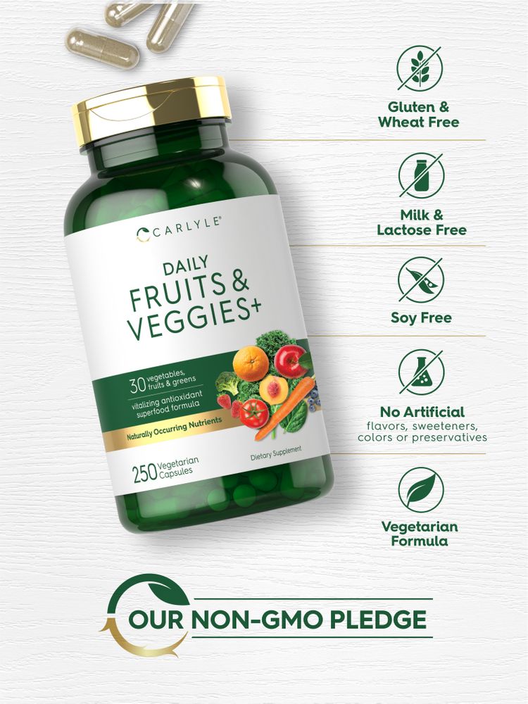 Fruits & Veggies | 250 Capsules
