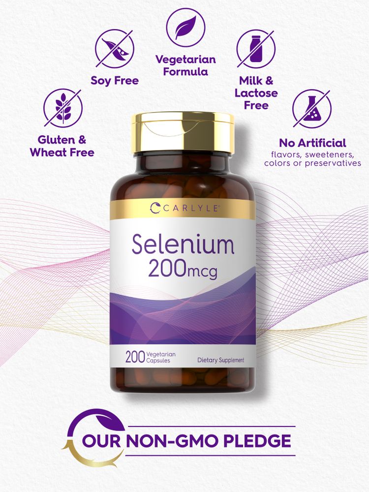 Selen 200 mcg | 200 Kapseln