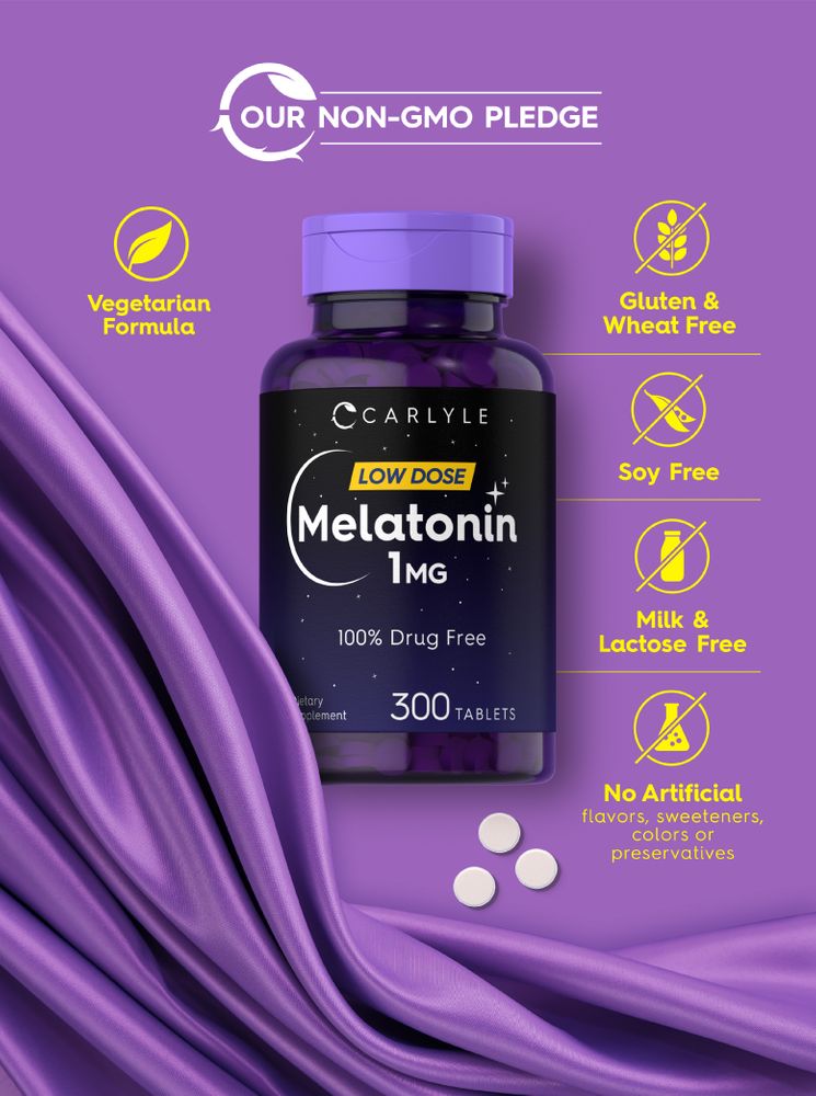 Melatonina 1mg | 300 Comprimidos