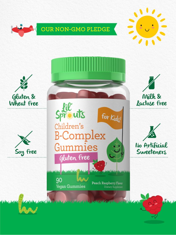 B-Complex for Kids | 90 Gummies