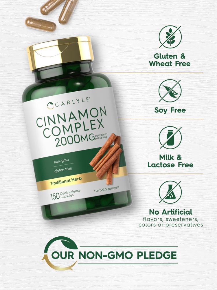 Complejo de Canela de Ceilán | 150 Cápsulas