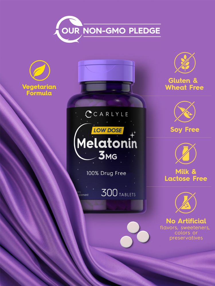 Melatonin 3mg | 300 Tablets