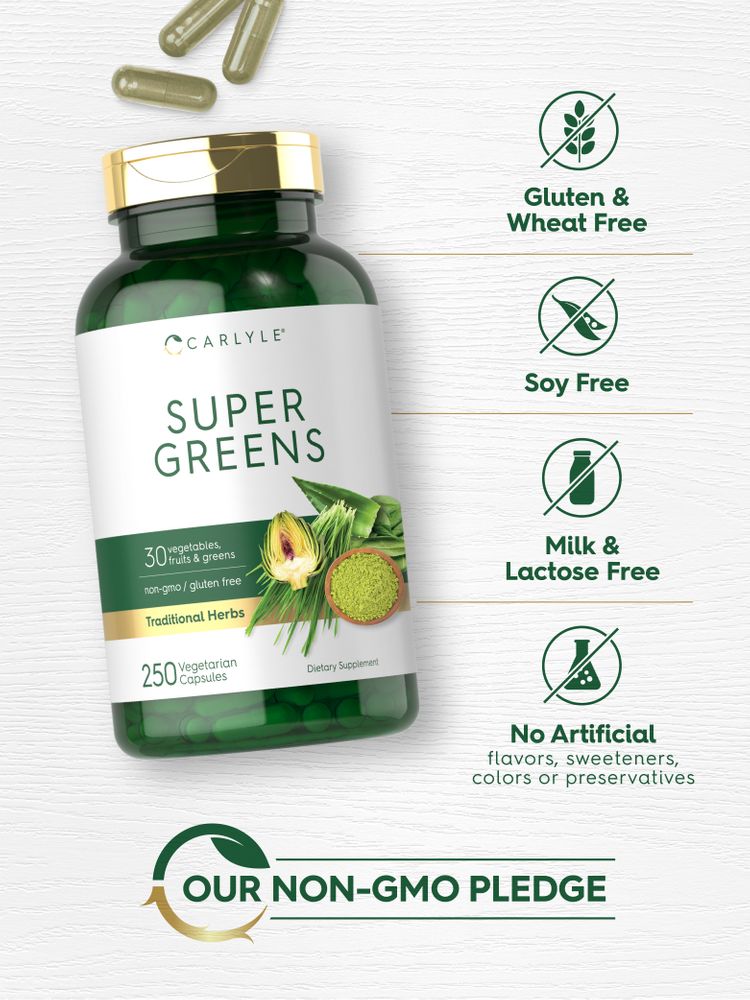 Super Greens | 250 Capsule