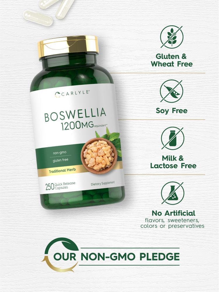 Extracto de Boswellia | 250 Cápsulas