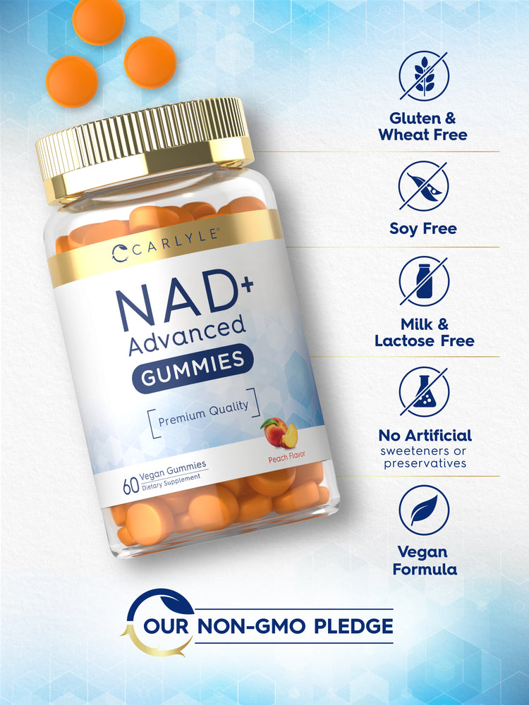 NAD+ Supplement | Peach Flavor