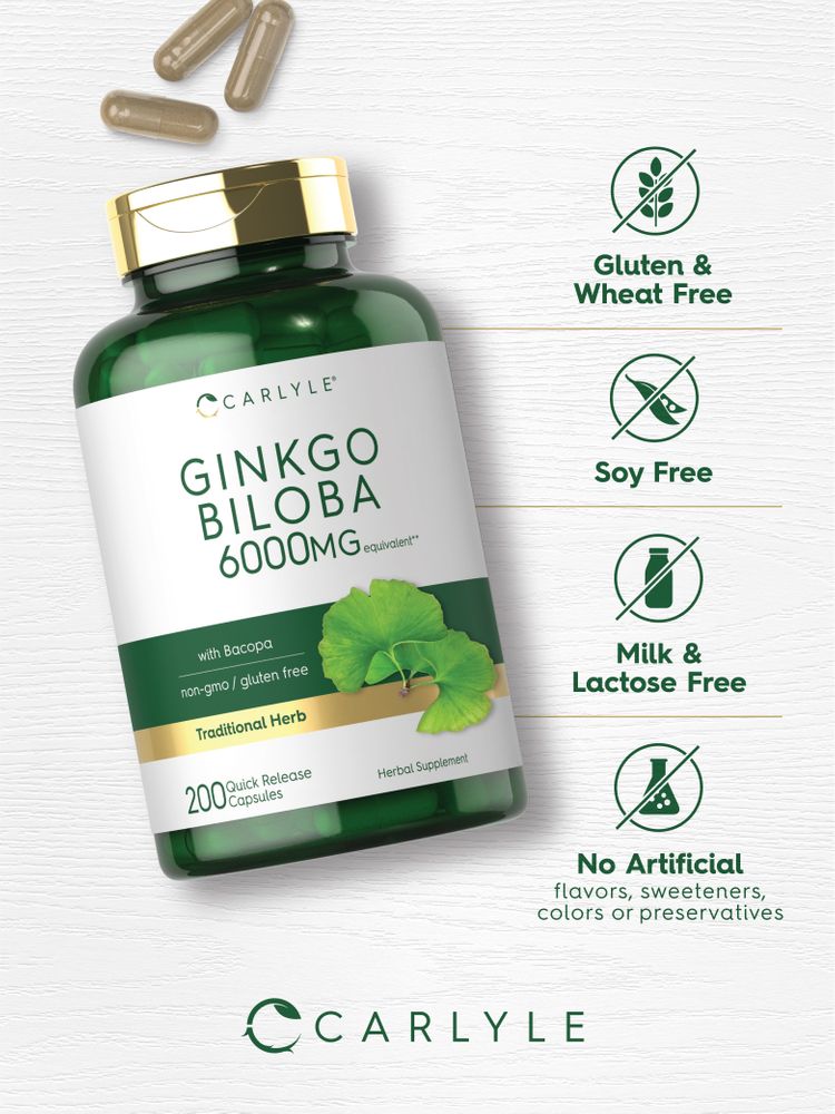 Ginkgo Biloba | 200 Gélules