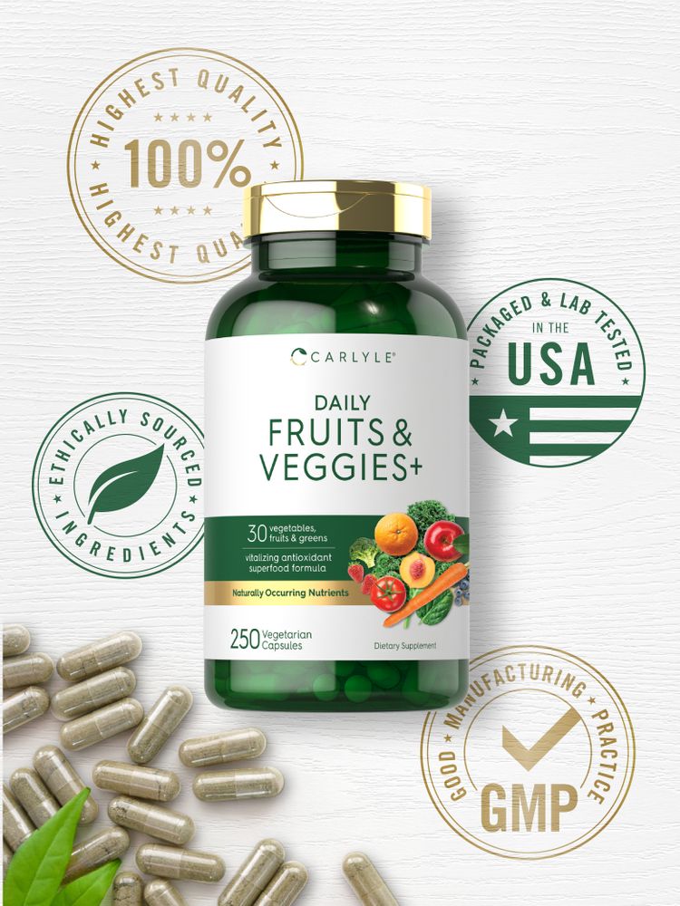 Fruits & Veggies | 250 Capsules