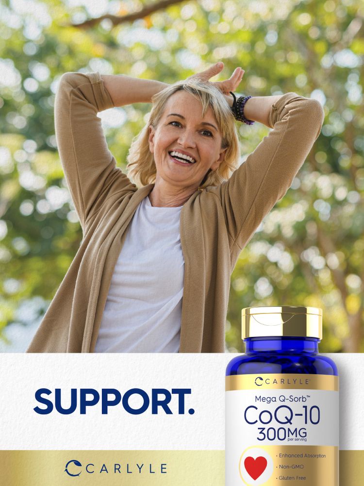 CoQ10 300mg per serving | 120 Softgels