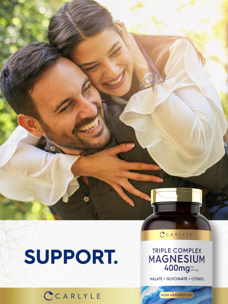Complexe Triple Magnésium 400mg | 240 Capsules