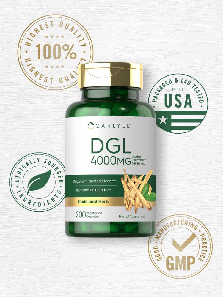 DGL 4000mg | 200 Kapseln
