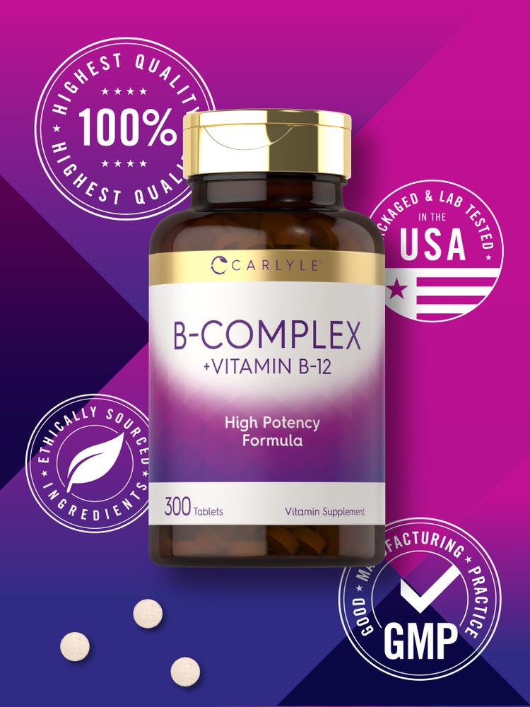 Vitamin B-Complex | 300 Tablets