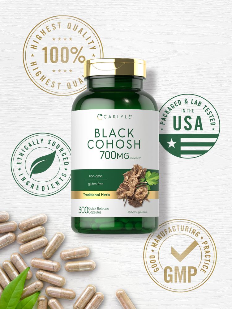 Cohosh Nero 700 mg | 300 Capsule