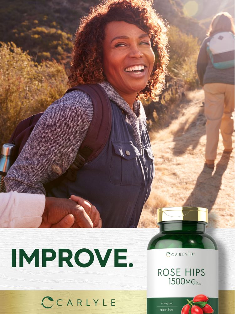 Rose Hips 1500mg per serving | 240 Capsules