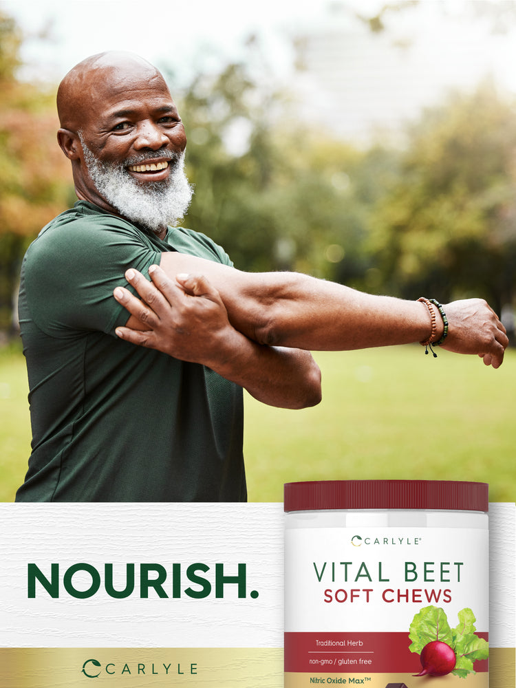 Beet Root Soft Chews | 60 Count