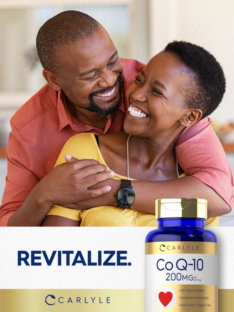 CoQ10 200mg per serving | 60 Softgels