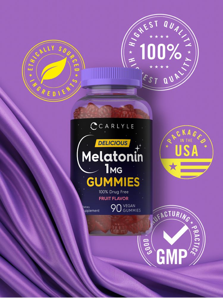 Melatonin 1mg | 90 Gummibärchen