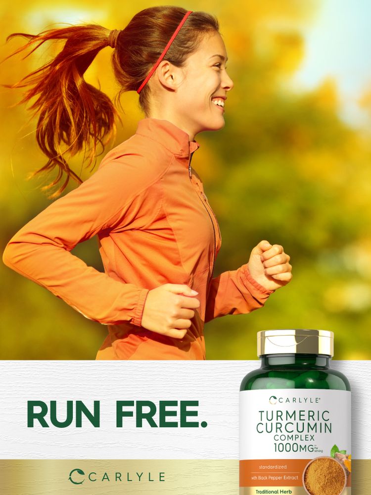 Turmeric Curcumin with Black Pepper | 180 Capsules