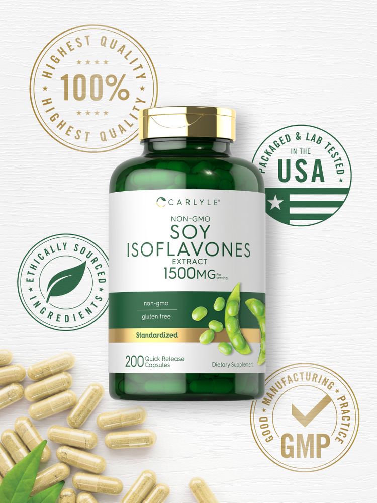 Soy Isoflavones | 200 Capsules