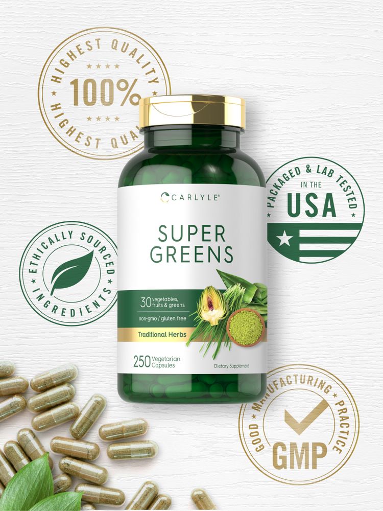 Super Greens | 250 Kapseln