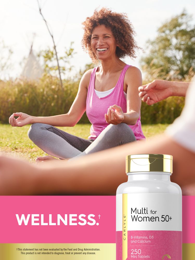 Multivitamines pour Femmes 50+ | 250 Mini Comprimés