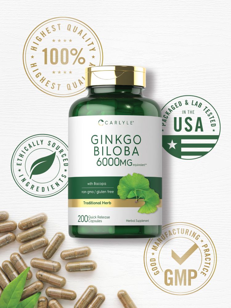 Ginkgo Biloba | 200 Kapseln