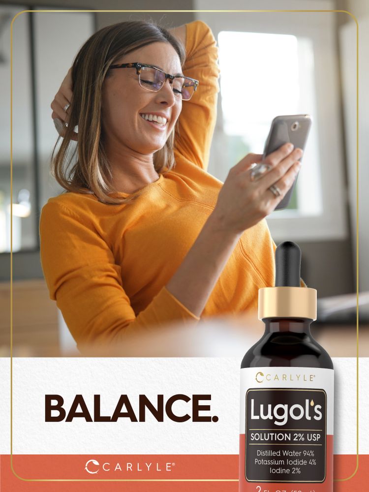 Lugols Iode | Gouttes Liquides 2oz