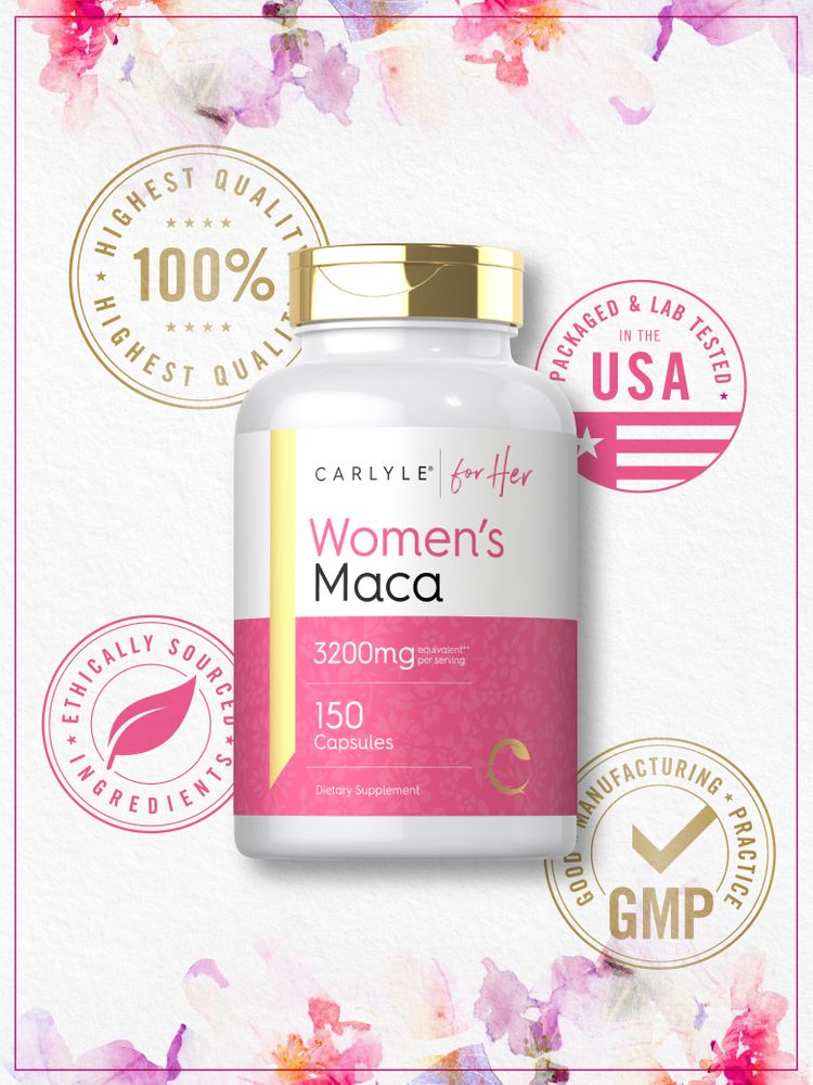 Maca Root for Women | 150 Capsules