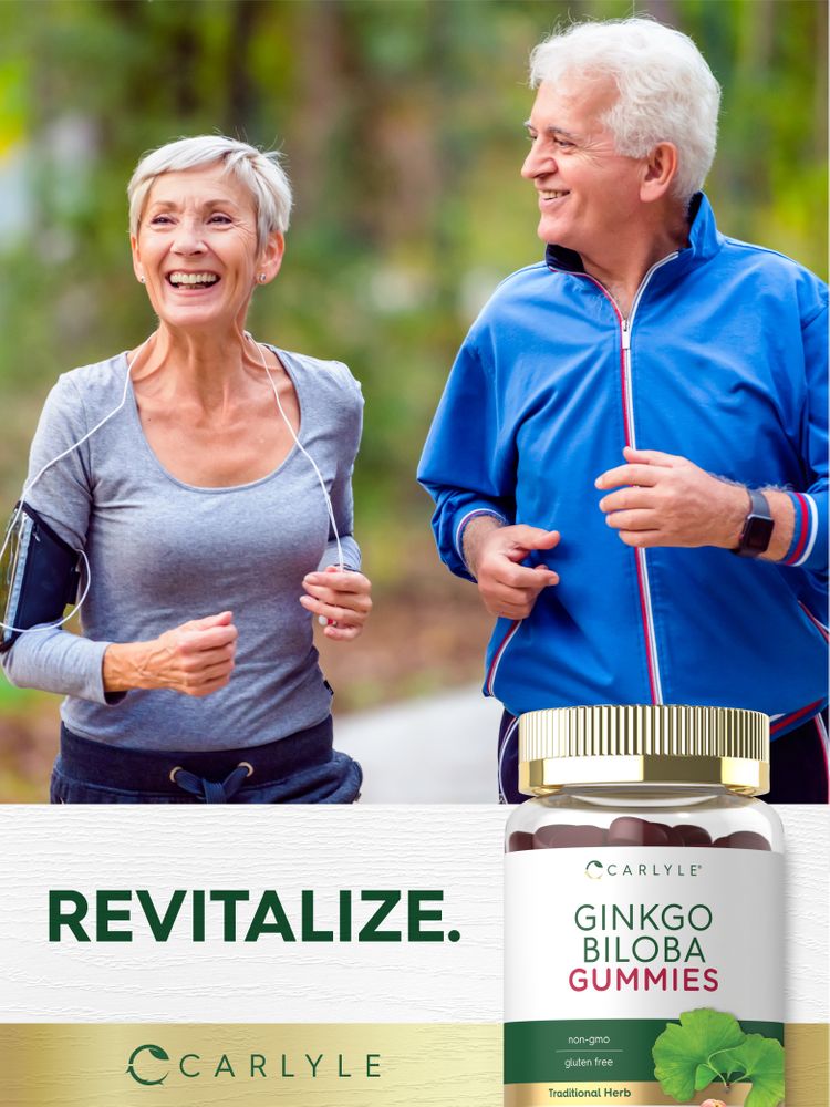 Ginkgo Biloba 300mg per serving | 70 Gummies