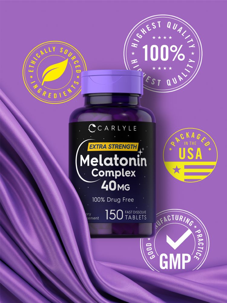 Mélatonine 40mg | 150 Comprimés