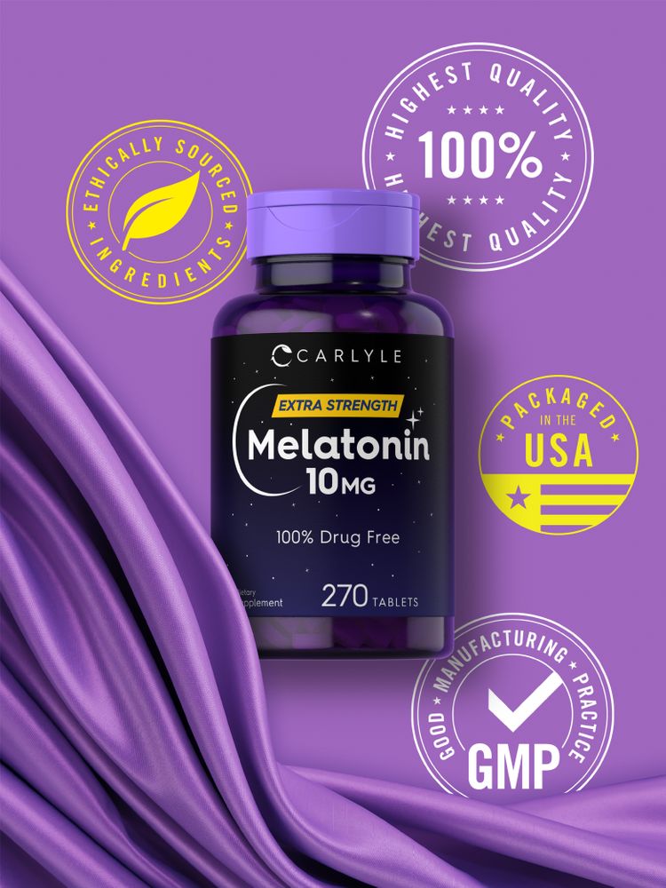 Melatonin 10mg | 270 Tabletten