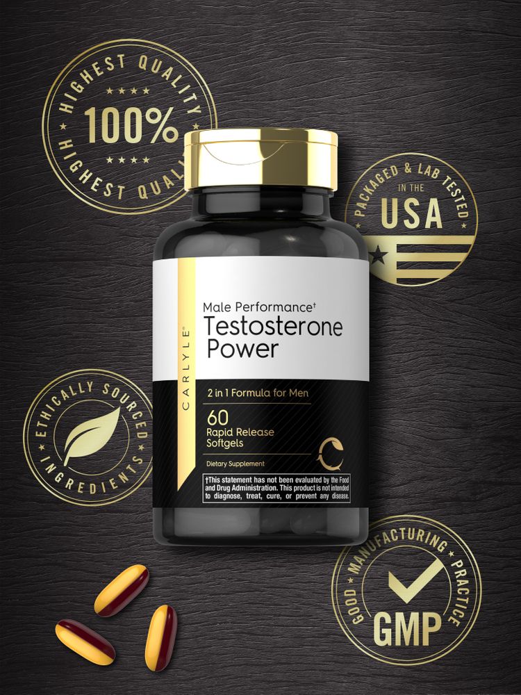 Potenza di Testosterone | 60 Softgels