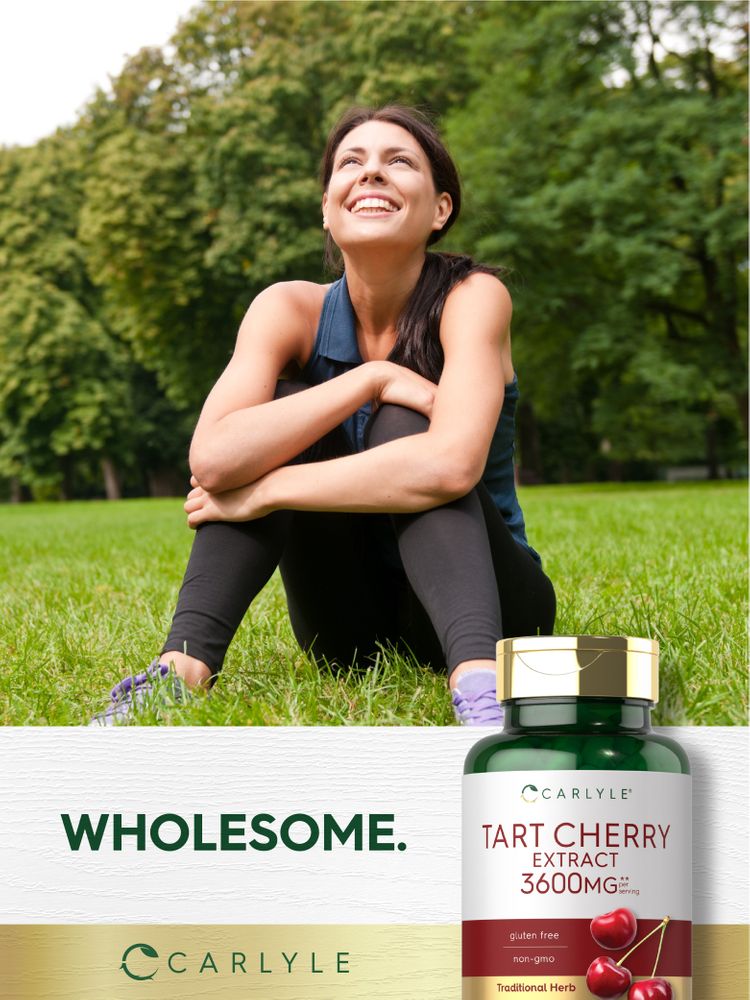 Tart Cherry Extract 3600mg per serving | 200 Capsules