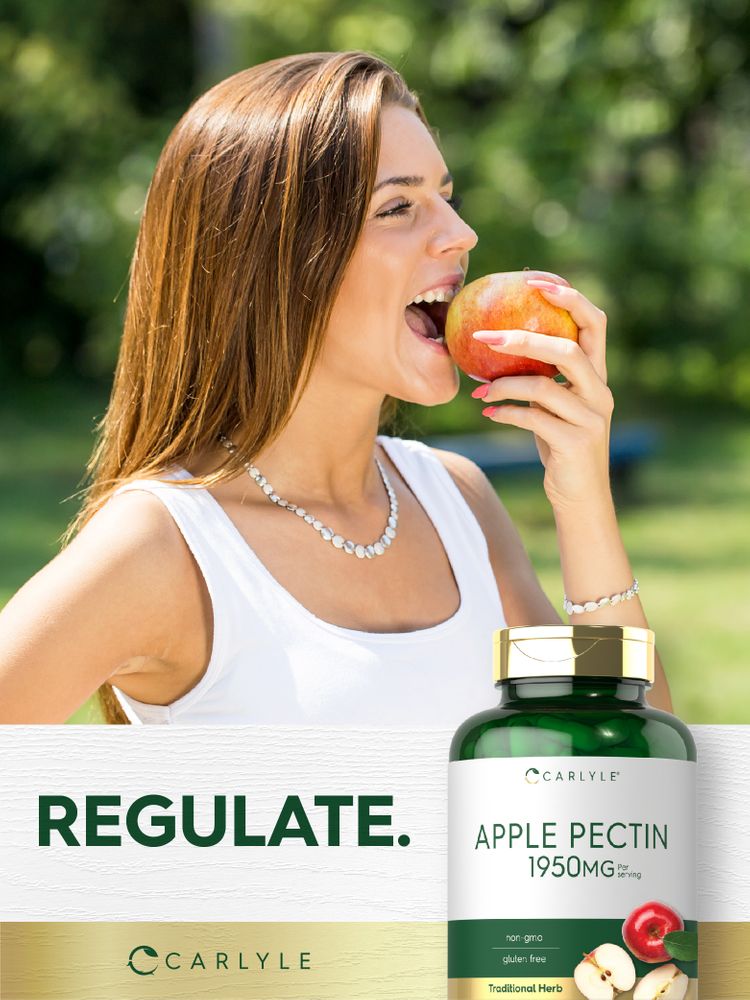 Apple Pectin 1950mg per serving | 150 Capsules