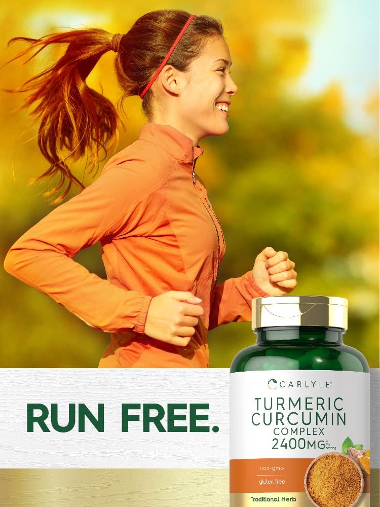 Turmeric Curcumin 2400mg per serving | 180 Capsules