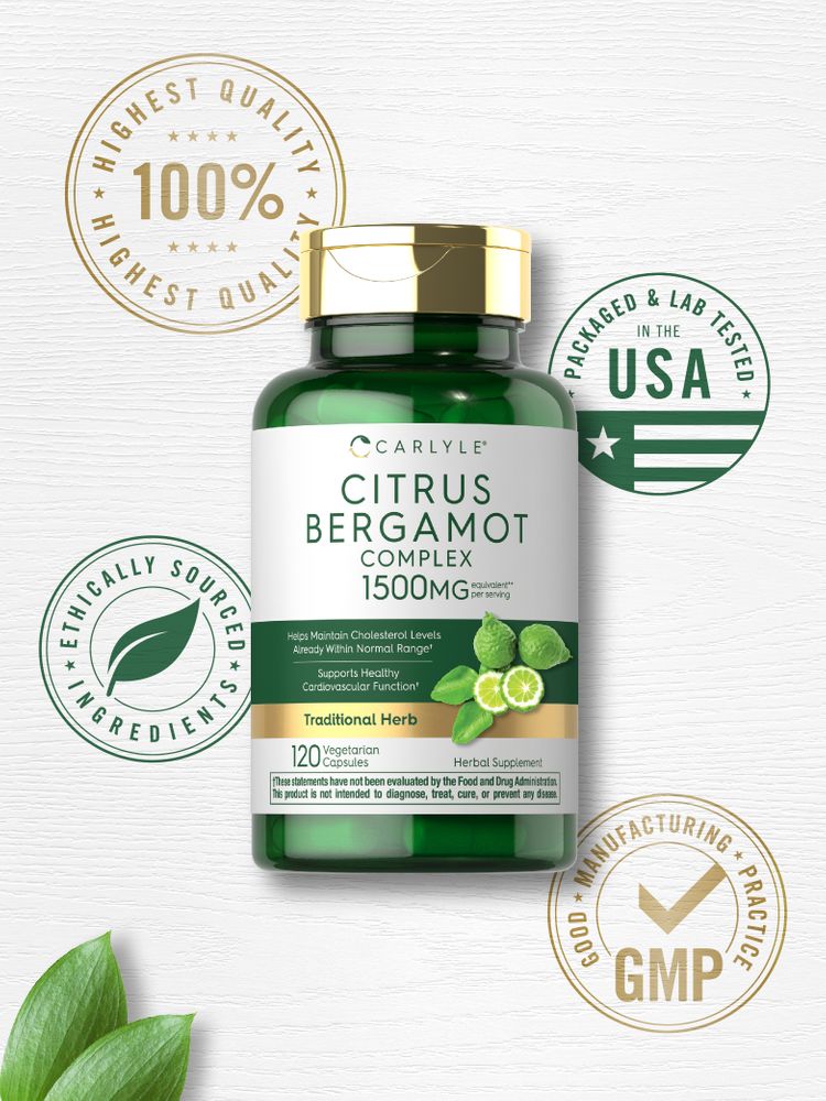 Citrus Bergamot | 120 Capsules