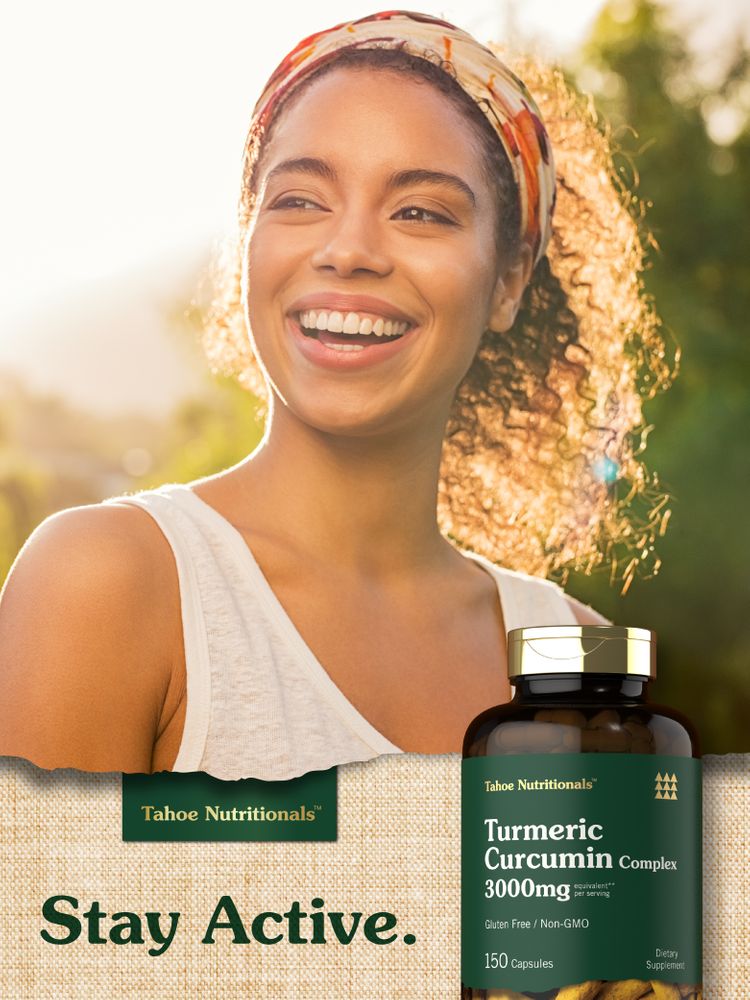 Curcumina di Curcuma 3000 mg per porzione | 150 Capsule