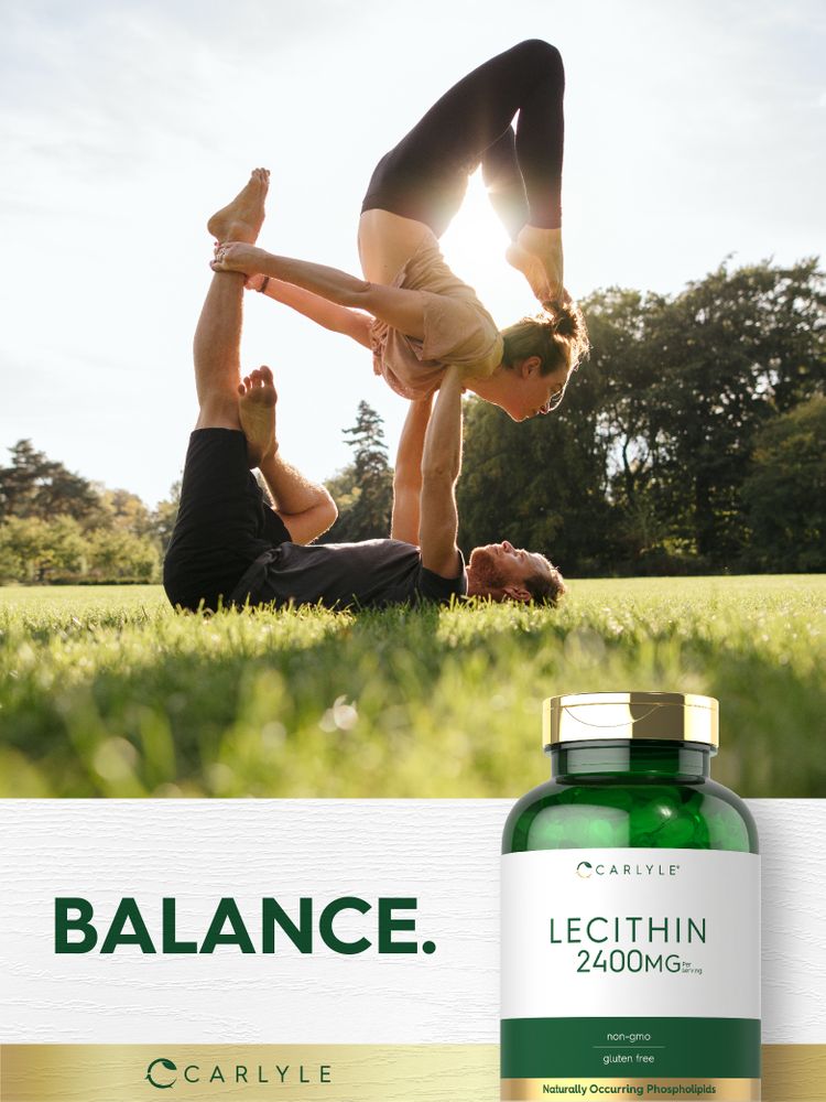 Lecithin 2400mg per serving | 240 Softgels