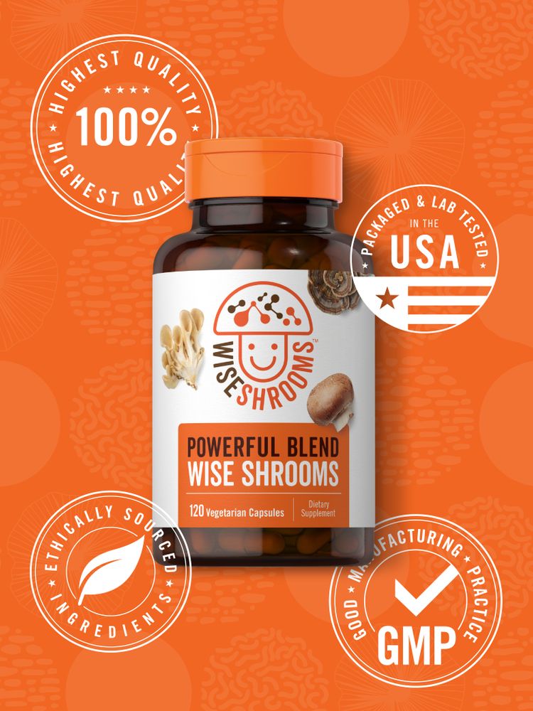 Complexe de Champignons | 120 Gélules