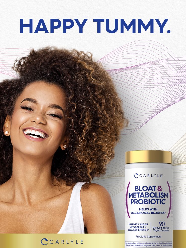 Bloat and Metabolism Probiotic | 90 Capsules