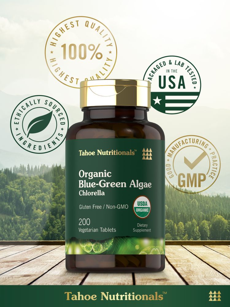 Blue Green Algae 250mg | 200 Tablets