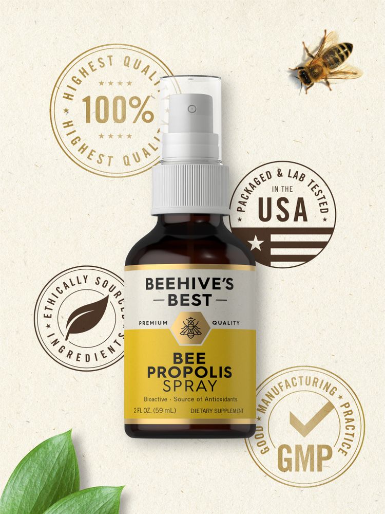 Spray alla Propoli d'Ape | 2oz