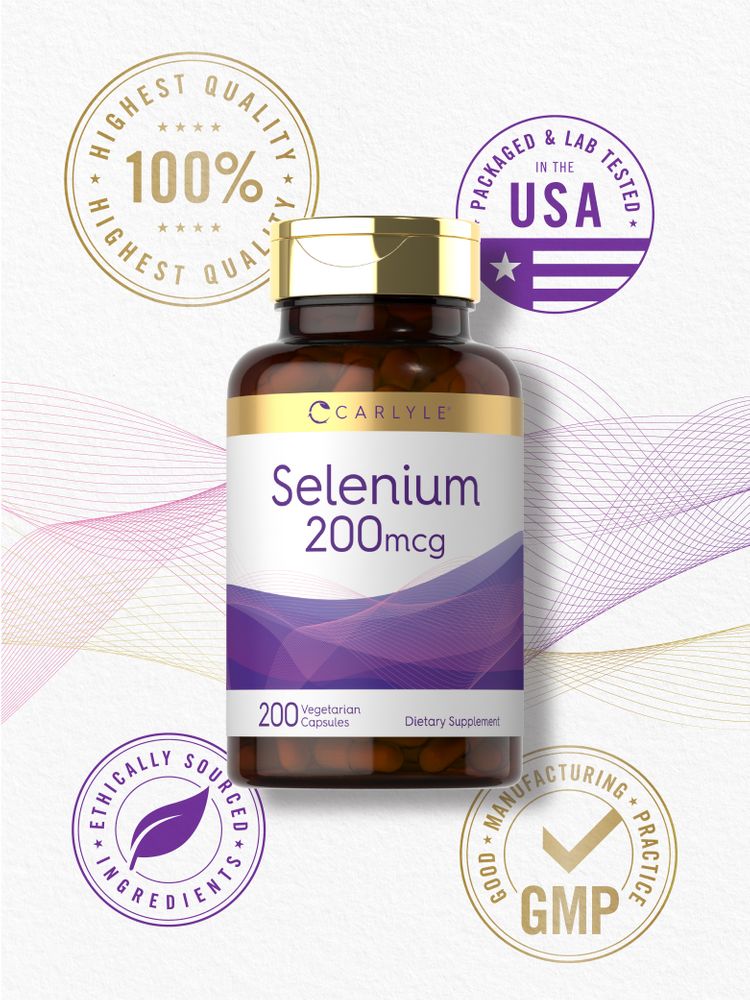Selen 200 mcg | 200 Kapseln