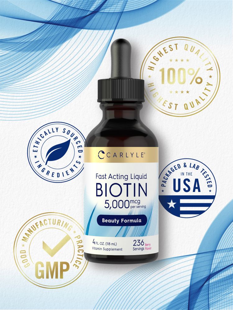 Biotina 5000mcg | 4oz Liquido