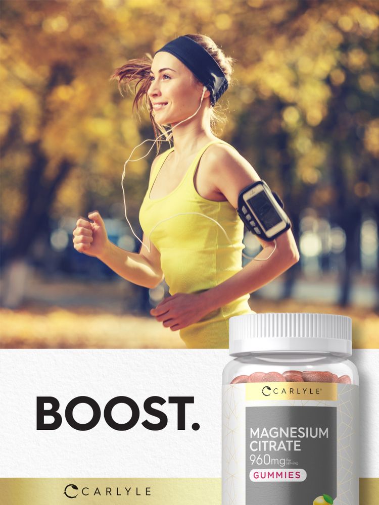 Magnesium Citrate 960mg per serving | 60 Gummies