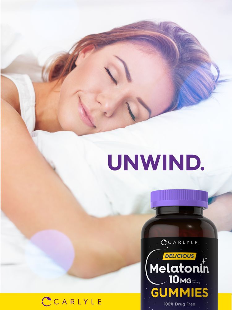 Melatonin 10mg per serving | 180 Gummies