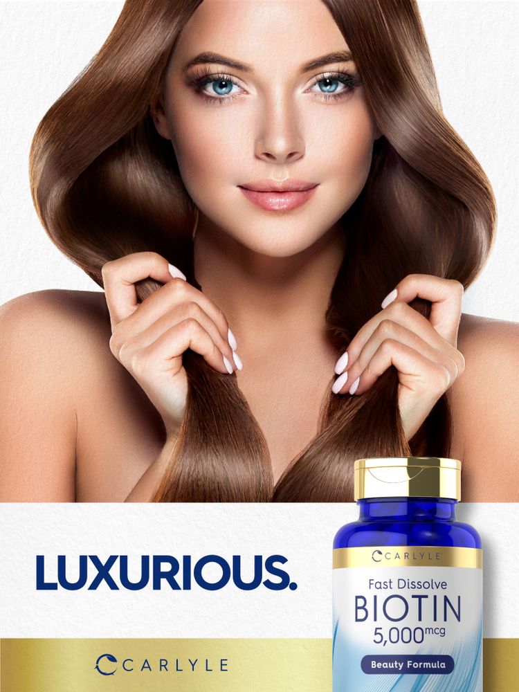 Biotina 5000 mcg | 250 Compresse a Scioglimento Rapido